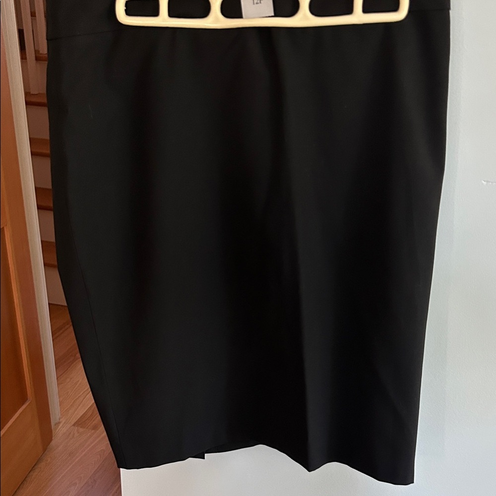 Ann Taylor Classic Black Pencil Skirt